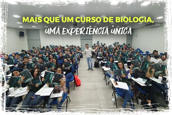 Mais que um curso de Biologia, uma experiência única! Curso de Biologia Ramon Gadelha